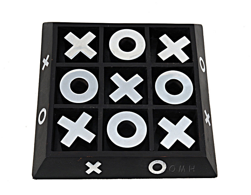 Old Modern Handicrafts Decorative Wooden / Aluminium XO Game & Reviews